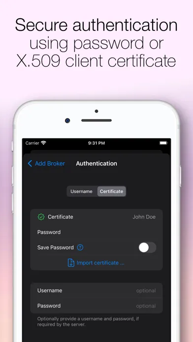 MQTT Loupe سکرین شاٹس