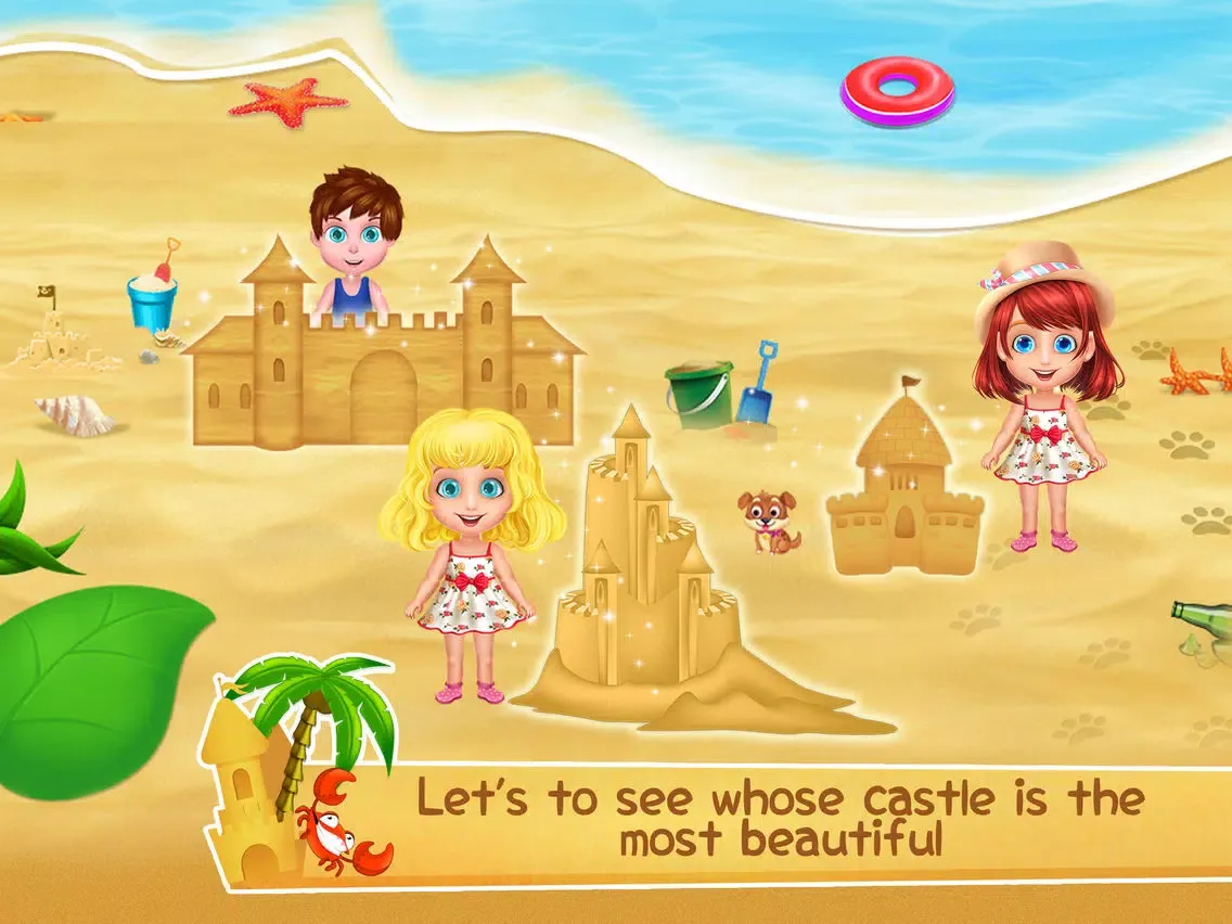 Beach Party-uncle bear iPad  سکرین شاٹس