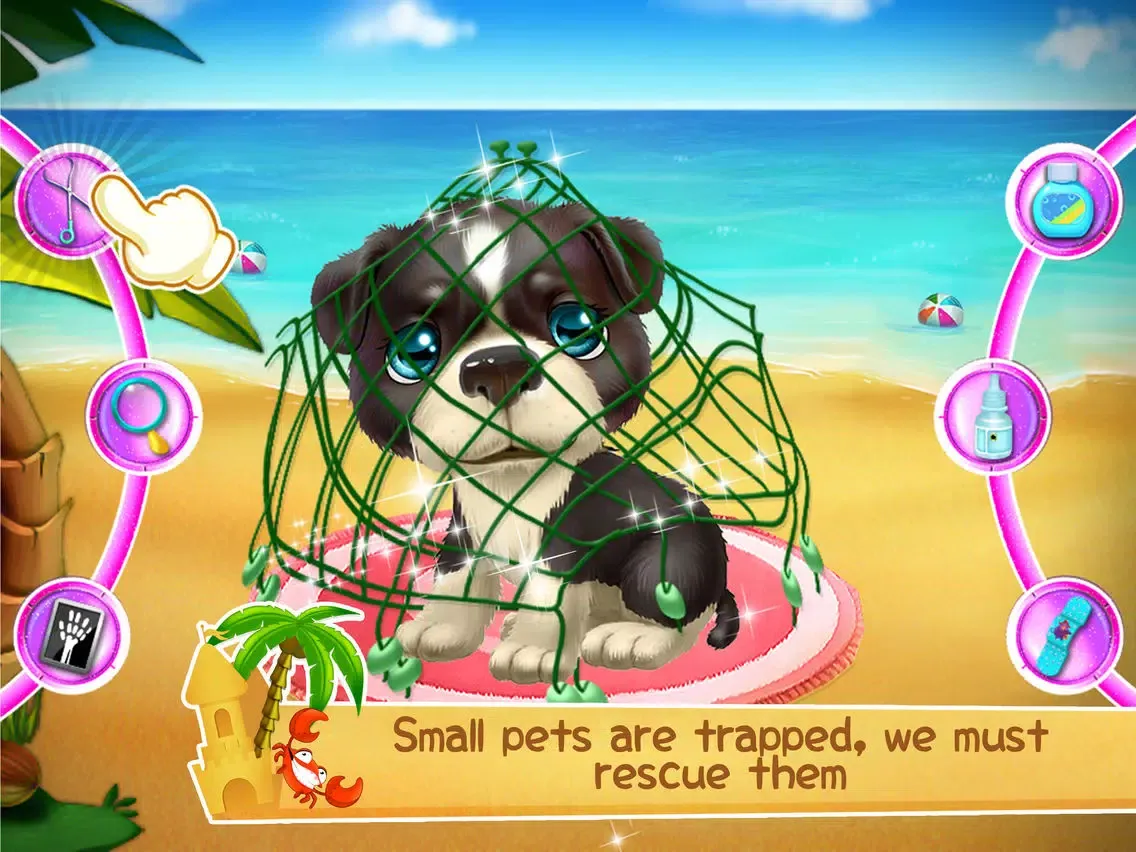 Beach Party-uncle bear iPad  سکرین شاٹس