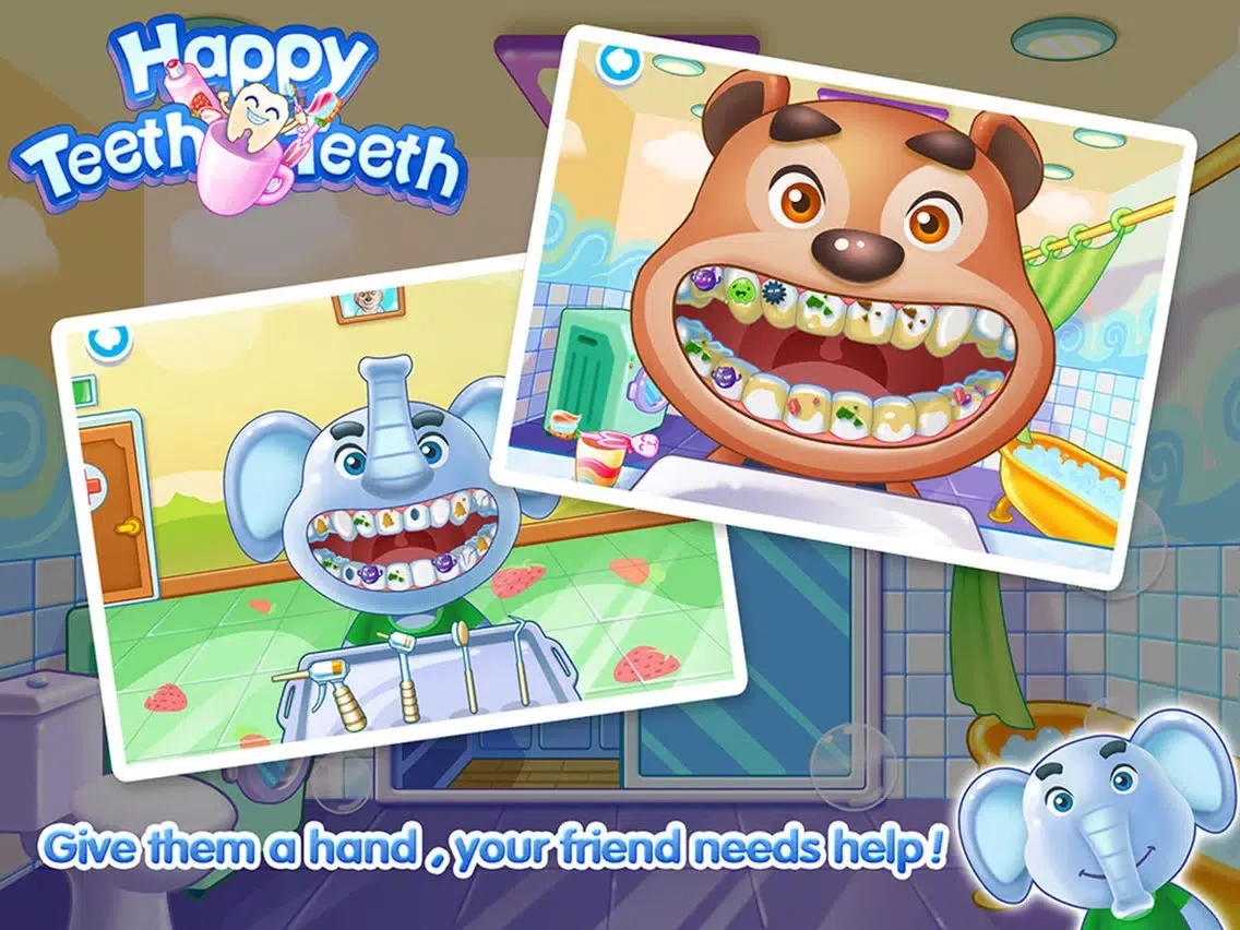 Capturas de tela do Happy Teeth Teeth iPad 