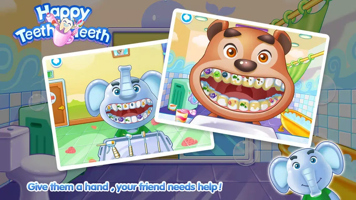 Capturas de tela do Happy Teeth Teeth