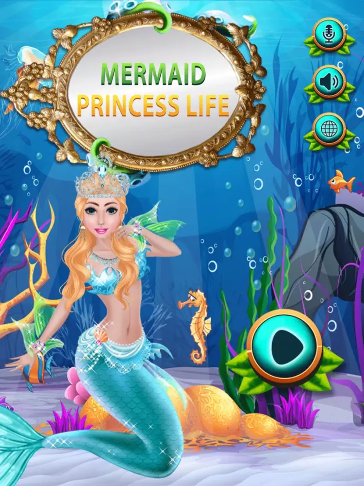 Zrzuty ekranu Mermaid Princess Life iPad 