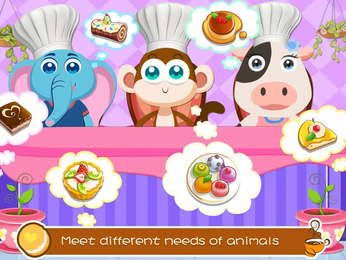 Capturas de tela do Sweet Café iPad 