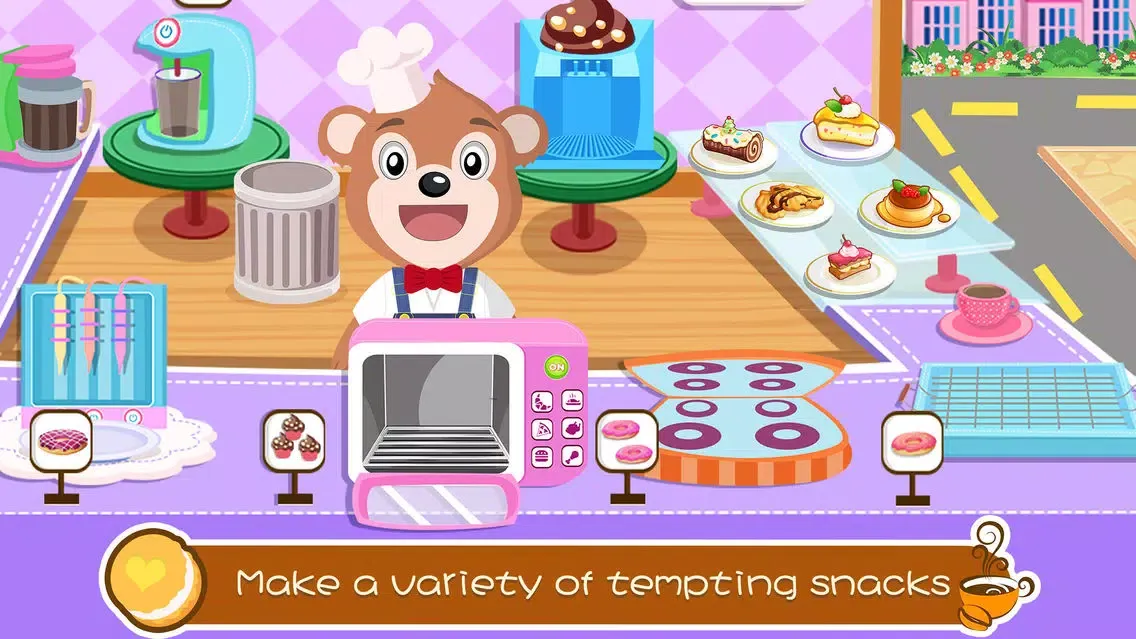 Capturas de tela do Sweet Café