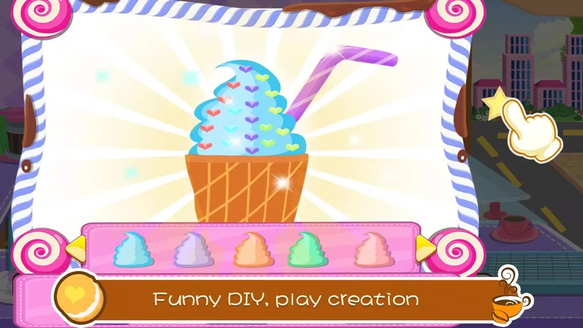 Capturas de tela do Sweet Café
