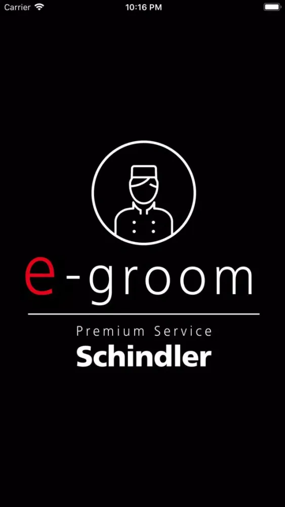 Ảnh chụp màn hình của eGroom Schindler