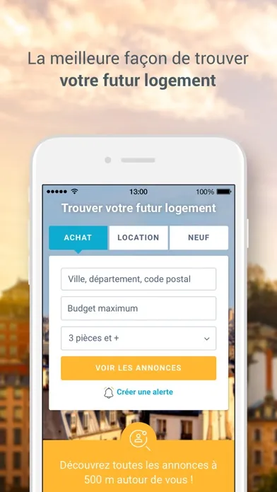 Capturas de tela do Bien’ici - Achat & Location