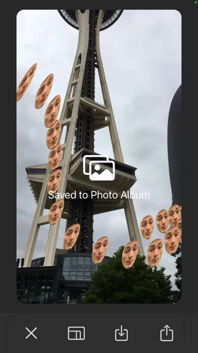 Face Drop AR 스크린샷