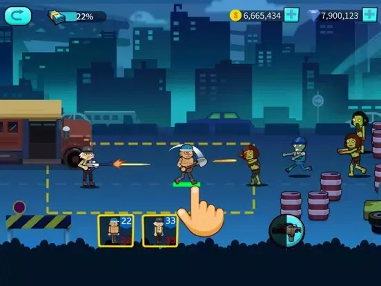 Capturas de pantalla de Stop Them-Kill the Zombie iPad 