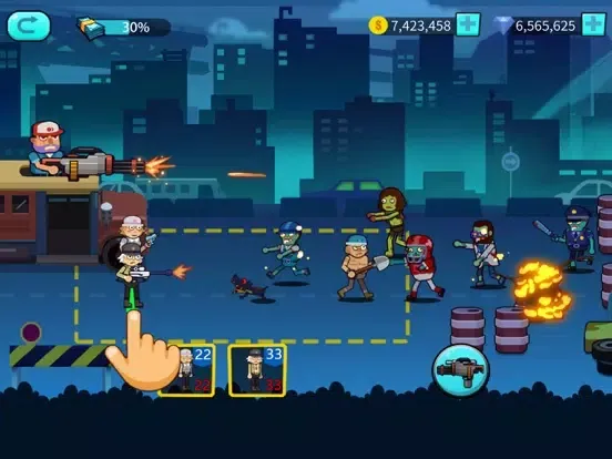 Capturas de pantalla de Stop Them-Kill the Zombie iPad 