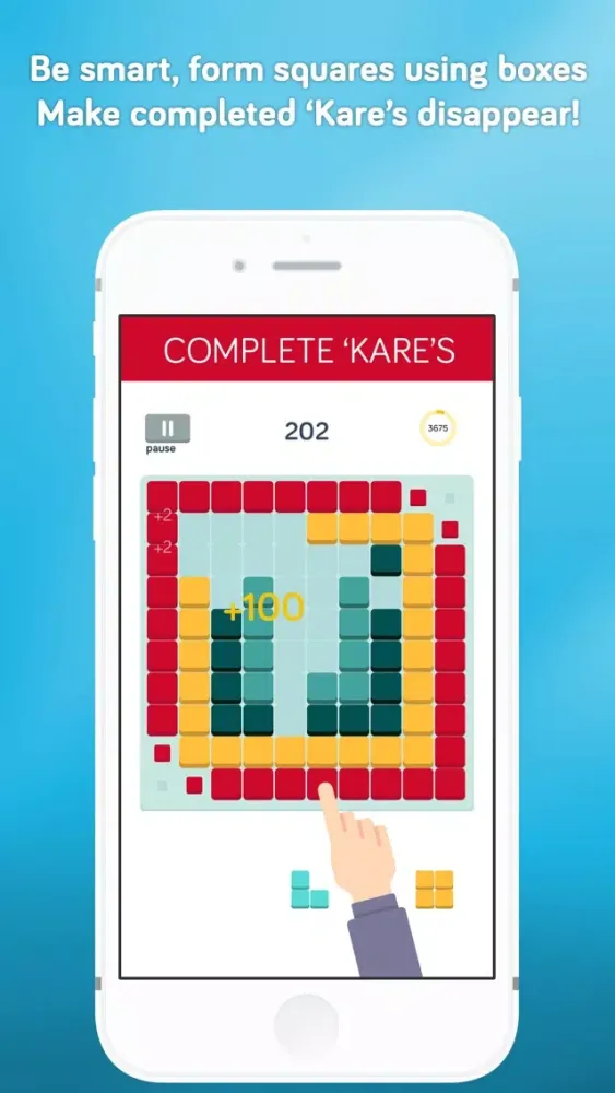 Ảnh chụp màn hình của Kare - Shapes Match Puzzle Game