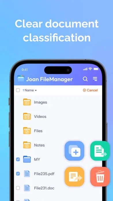 Tangkapan skrin Easy FileManager