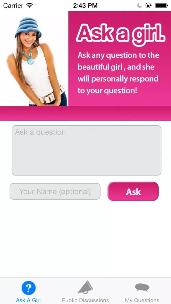 Capturas de pantalla de Ask A Girl