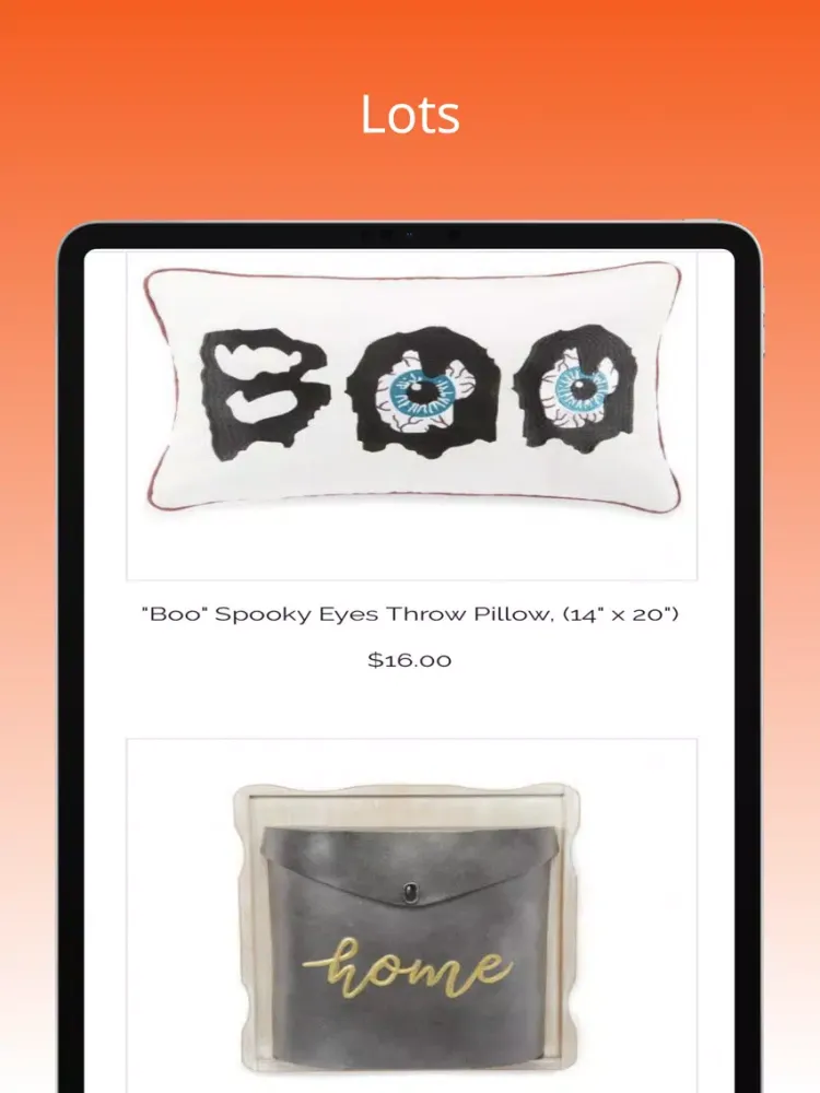 Zrzuty ekranu Big : Lots Deals on Furniture iPad 