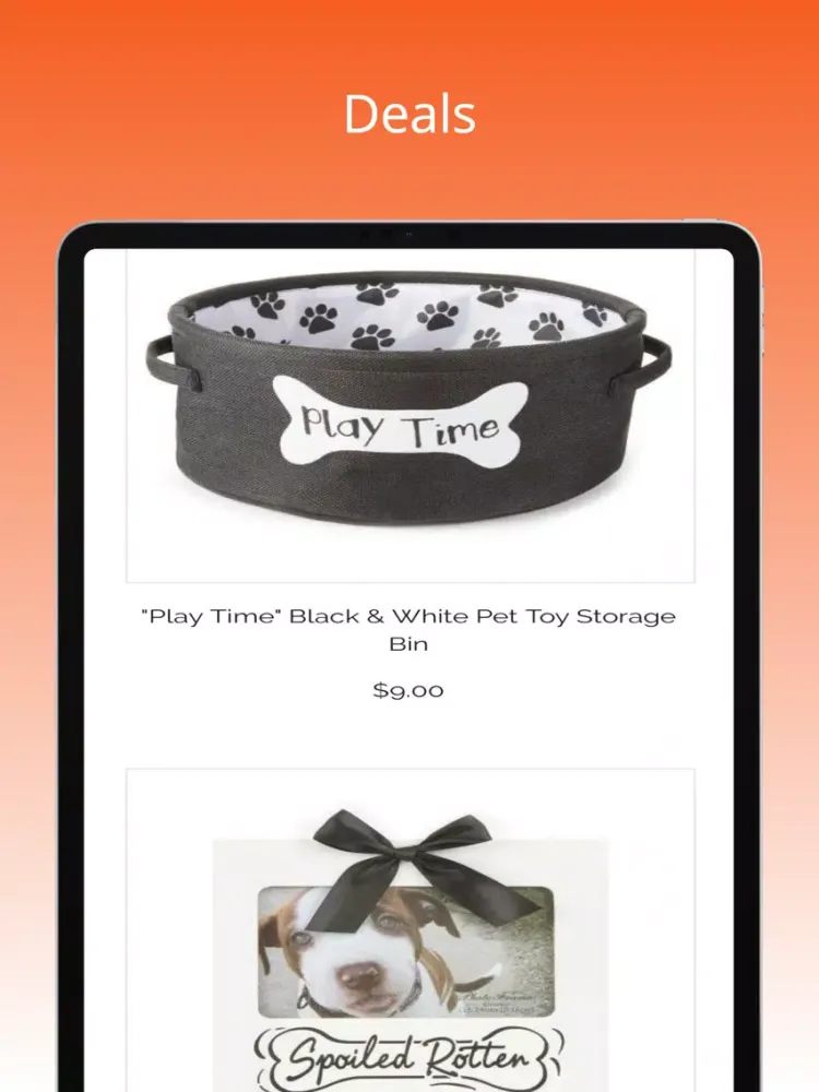 Zrzuty ekranu Big : Lots Deals on Furniture iPad 