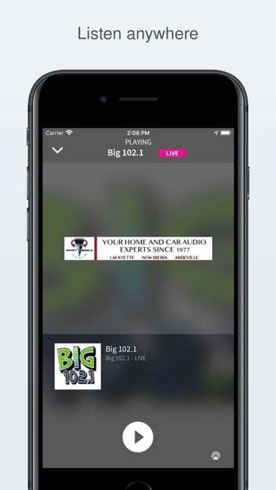 Zrzuty ekranu Big 102.1