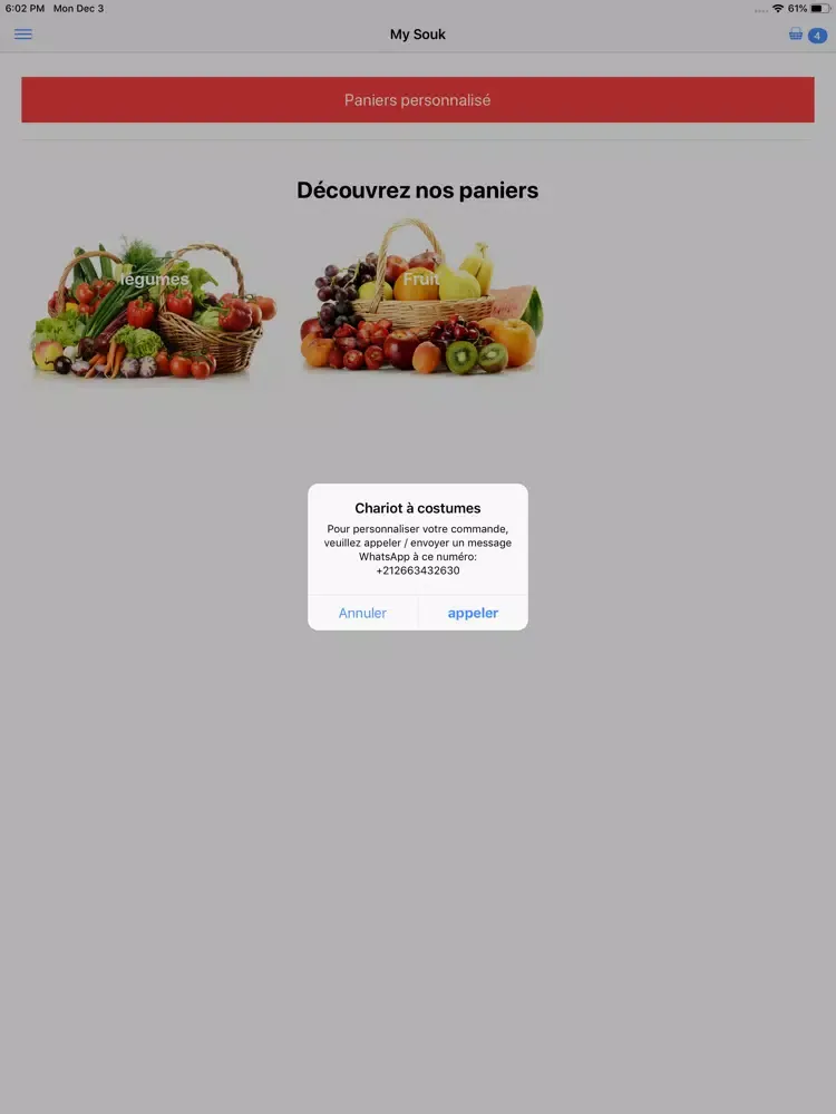 Screenshot di My Souk iPad 