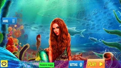 Cute Mermaid Princess Sim 2024 Ekran Görüntüleri