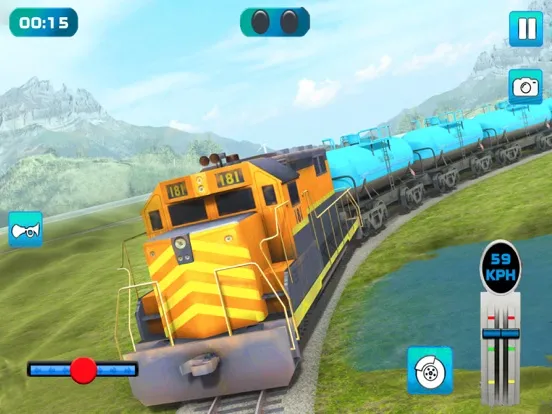 Train Simulator Driving Games iPad स्क्रीनशॉट