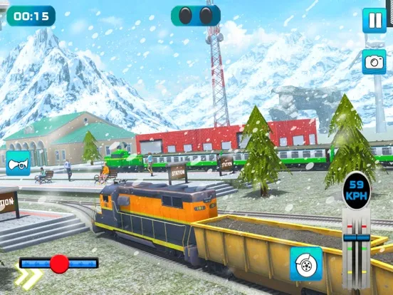 Train Simulator Driving Games iPad स्क्रीनशॉट