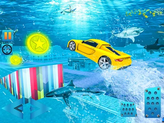 صور Underwater Jeep Driving Sim 3D iPad