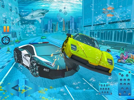 صور Underwater Jeep Driving Sim 3D iPad
