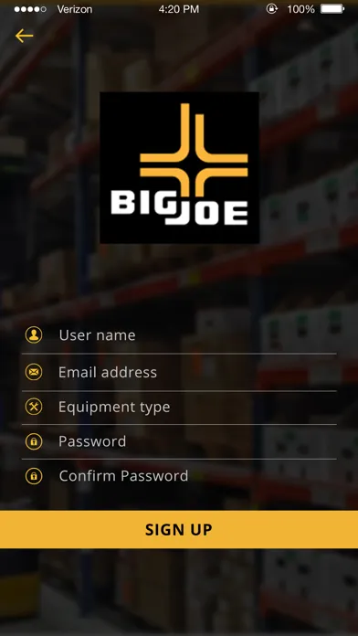 Capturas de tela do Big Joe GO!