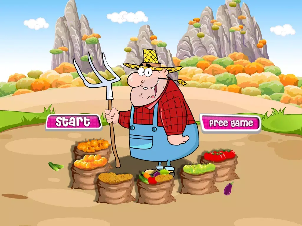 Скриншоты Arcade Farm Animals Harvest Day FREE - Crazy Farmer Pick Fall Fruits Story iPad 