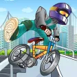 A BMX Trick Mountain Bike Race FREE - Extreme Stunt Jumping Game