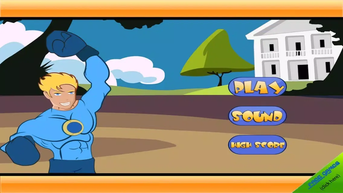 Cartoon Super-Hero Boxing Battle FREE - The Robot Zombie & Aliens Fighting Game应用截图