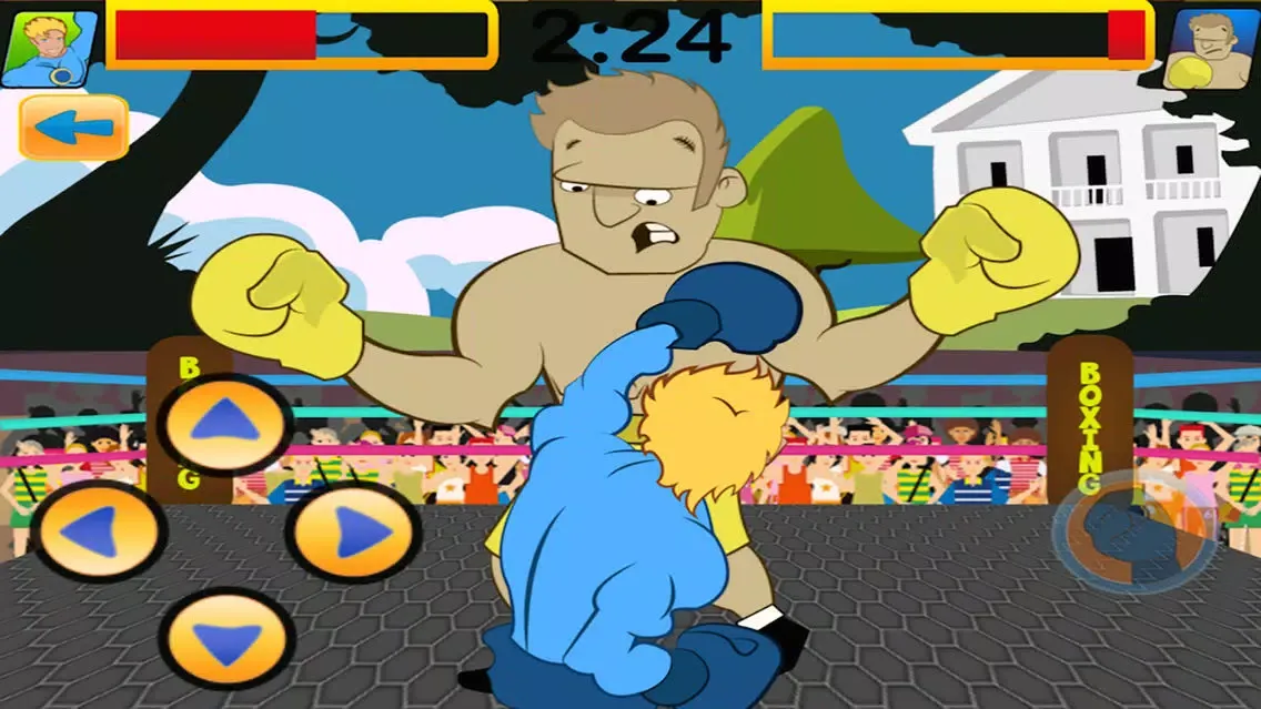 Cartoon Super-Hero Boxing Battle FREE - The Robot Zombie & Aliens Fighting Game应用截图