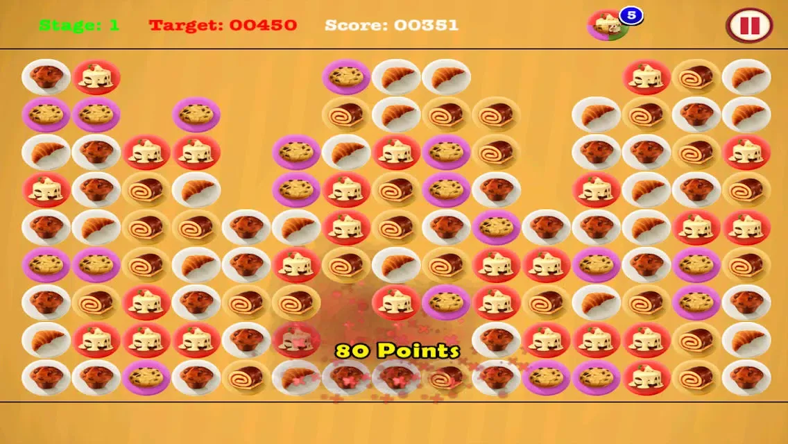 Capturas de pantalla de A Sugar Shop Holiday Match FREE - The Sweet Christmas Cake Puzzle Game