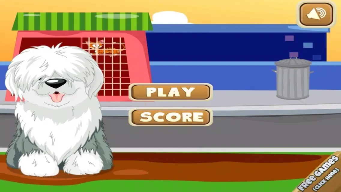 Tangkapan skrin A Village Shop Dog Rescue FREE - The Cute Puppy Pet Game for Kid-s