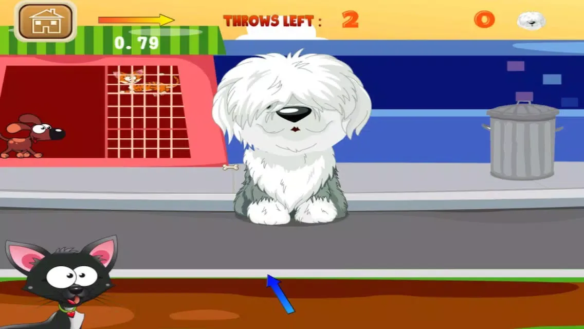Tangkapan skrin A Village Shop Dog Rescue FREE - The Cute Puppy Pet Game for Kid-s
