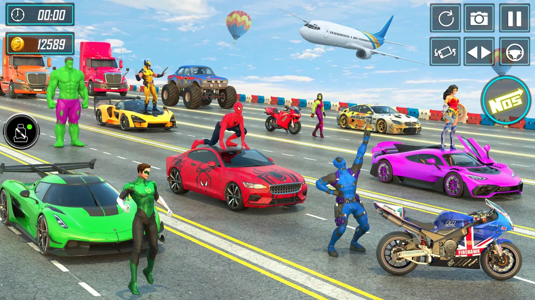 Impossible Mega Ramp Car Stunt Screenshots