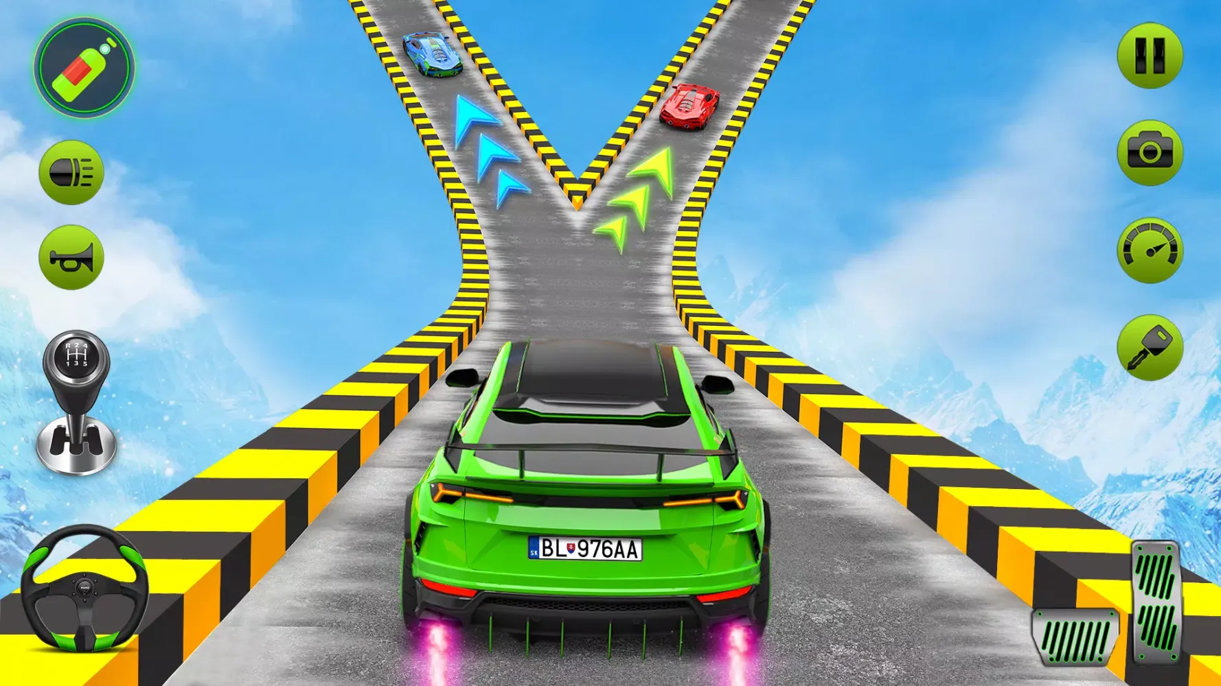Impossible Mega Ramp Car Stunt Screenshots