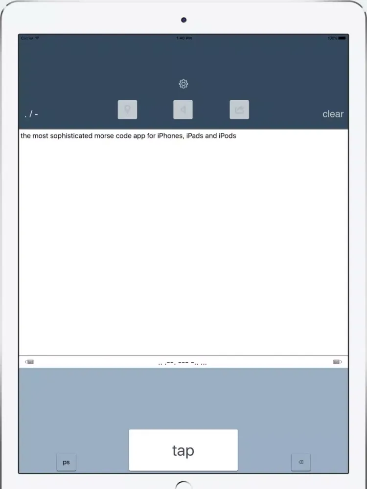 صور Morse Code Guru Pro 60WPM All-In-One iPad 