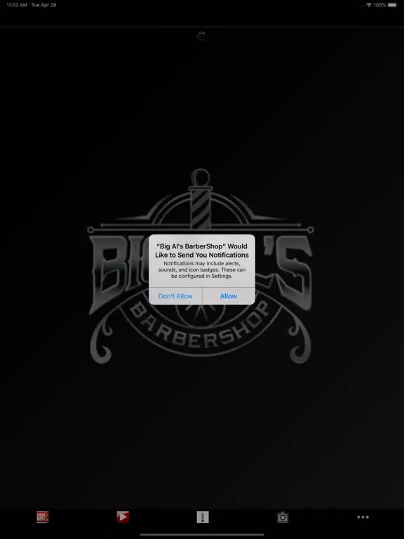 Screenshot di Big Al's BarberShop iPad 