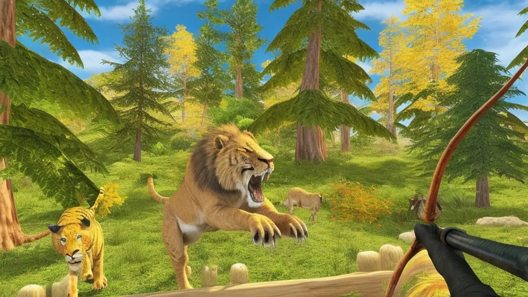 Capturas de tela do Wild Animal Safari hunting