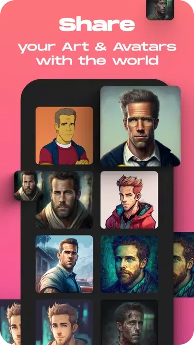 Tadam - AI Art & Avatar Maker Screenshots