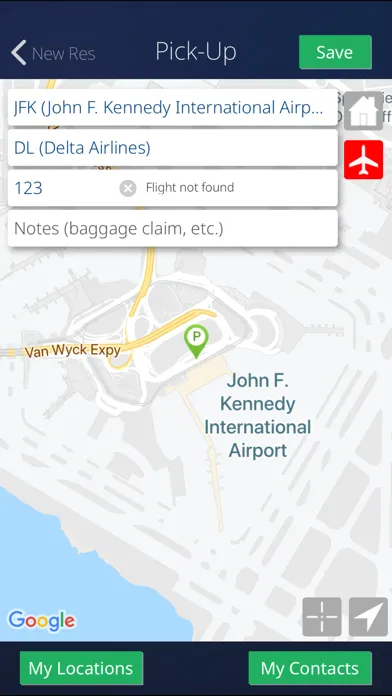 Capturas de pantalla de Big Apple Car Booking App