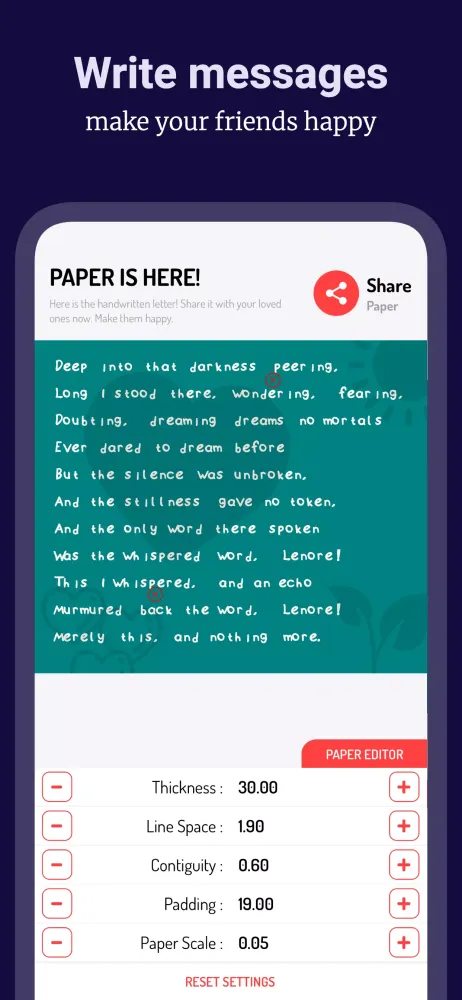 Ảnh chụp màn hình của Create Your Own Font