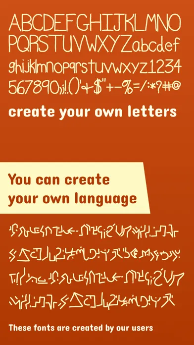Capturas de pantalla de Font Maker - Create Your Own