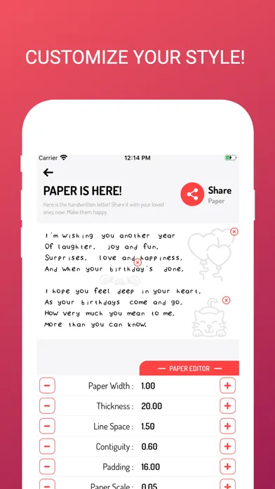 Capturas de pantalla de Font Maker - Create Your Own