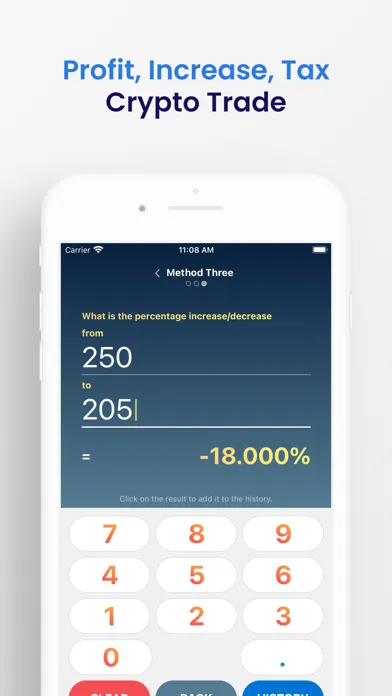Tangkapan layar Percentage Calculator - Calc %