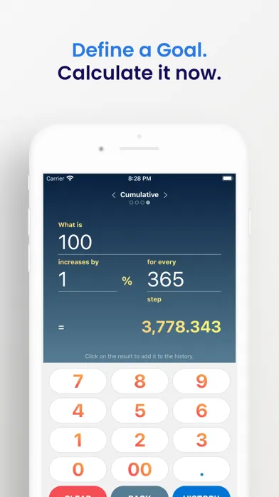 Tangkapan layar Percentage Calculator - Calc %