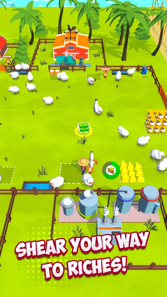 Wool Rush: Sheep Farm Empire应用截图