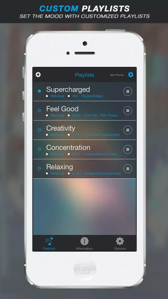 Captures d'écran de Retuned Pro - Music tuner and binaural beat brainwave entrainment by Universal Tones