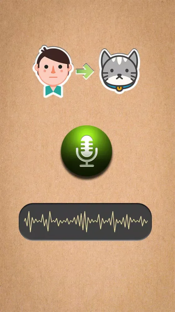 Capturas de tela do Cat Translator Real Sim
