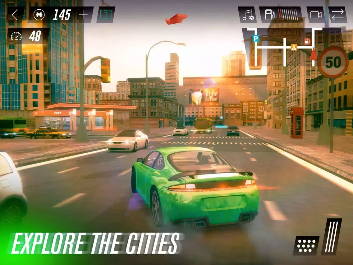 Capturas de pantalla de Driving Car Simulator iPad 